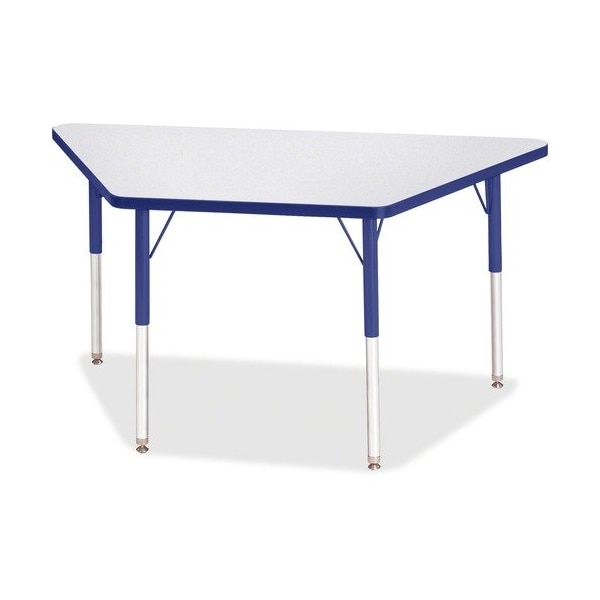 Jonti-Craft TABLE, TRAPEZOID, 24X48, GY/BE JNT6438JCA003 - main